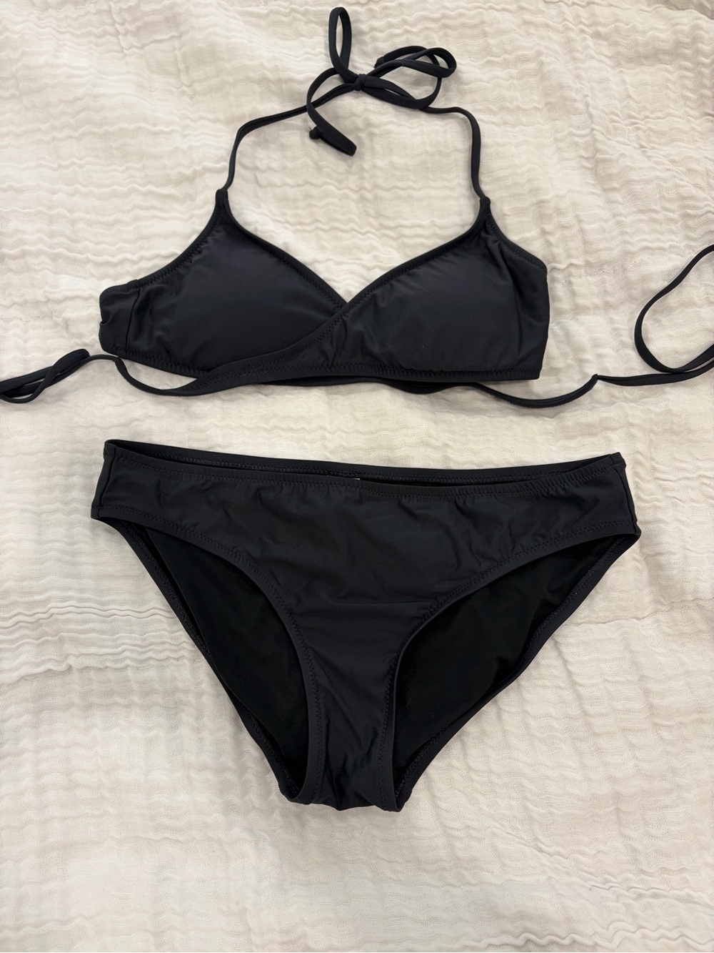 J Crew Classic Black Women’s Bikini Set
